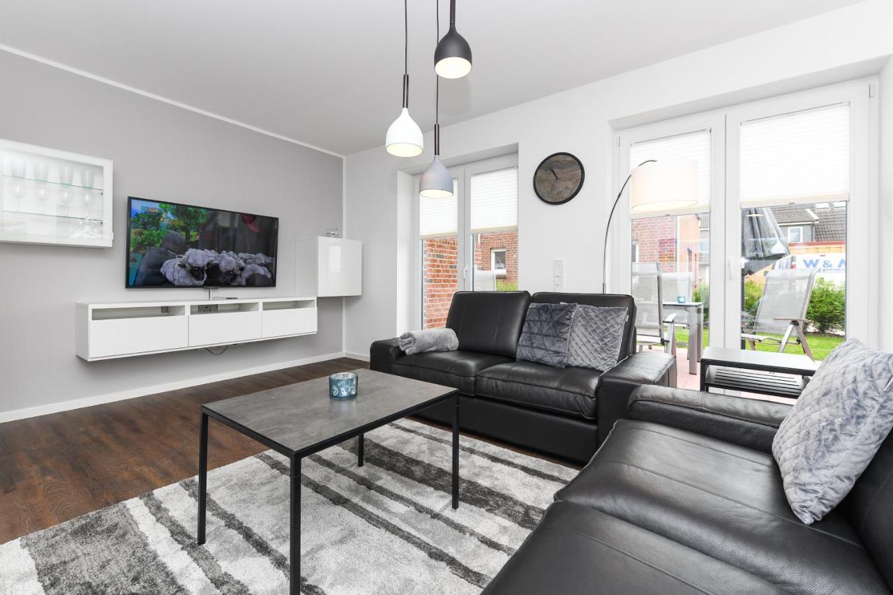 Ferienhaus Mos Sandbank Dornumersiel Esterno foto