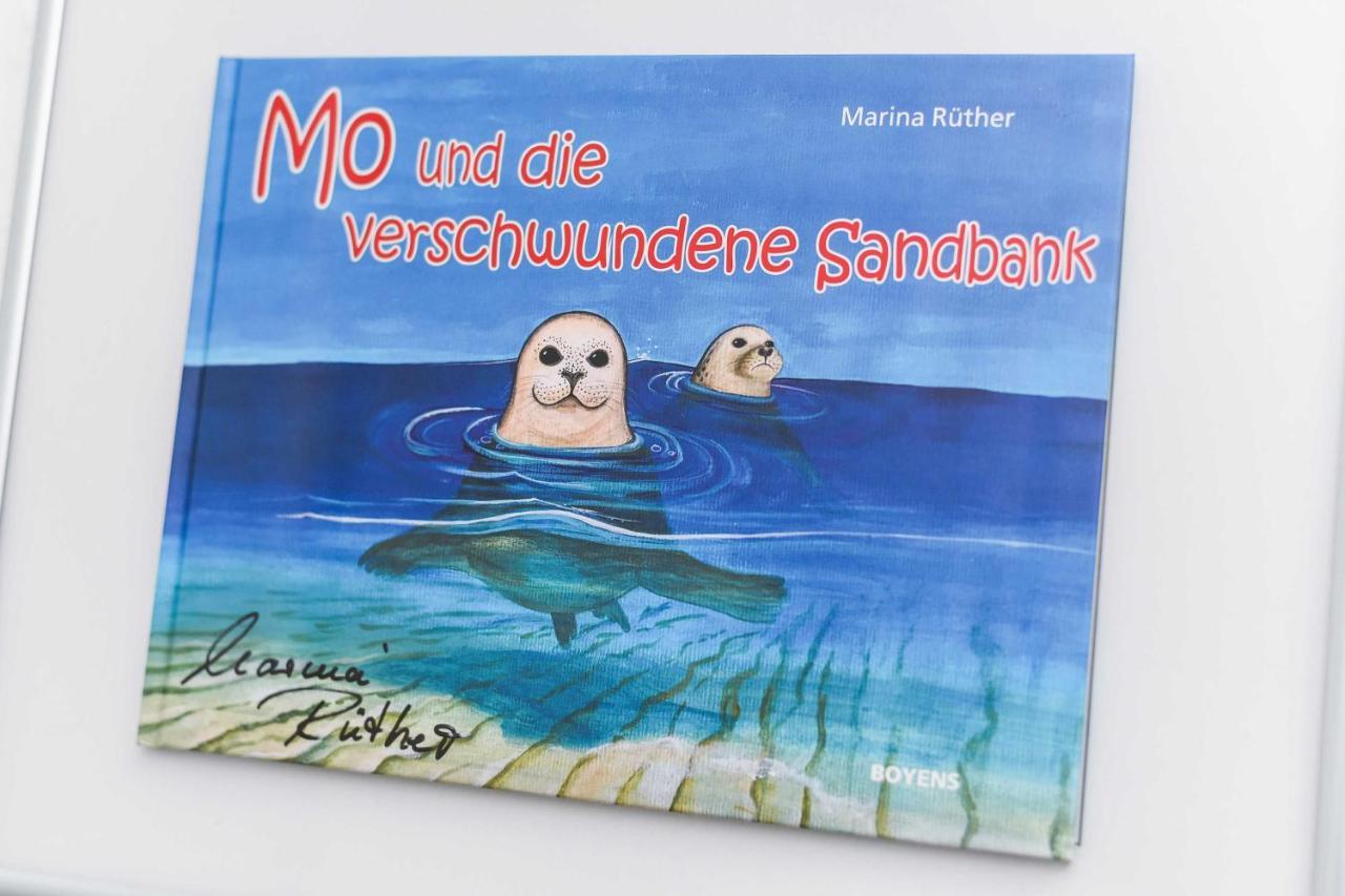 Ferienhaus Mos Sandbank Dornumersiel Esterno foto